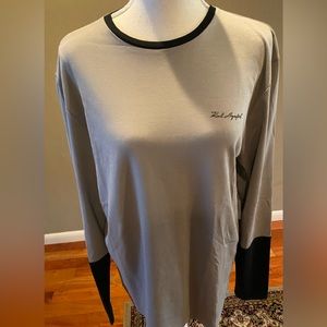 Karl Lagerfeld Paris Block Long Sleeve Crew Neck T Shirt